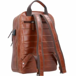 Best Picard Buddy Rucksack Leder 39 cm Laptopfach cognac