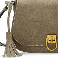 Picard Schultertaschen|Henkeltaschen<Calico Schultertasche Leder 25 cm taupe