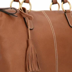 Picard Shopper|Schultertaschen<Calico Shopper Tasche Leder 39 cm cognac