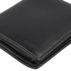 Picard Herrengeldbörsen Querformat<Diego Geldbörse Leder 9 cm schwarz