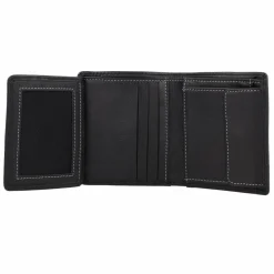 Picard Herrengeldbörsen Querformat<Diego Geldbörse Leder 9 cm schwarz