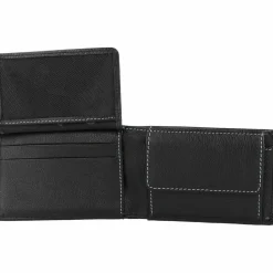 Picard Herrengeldbörsen Querformat<Diego Geldbörse Leder 10 cm schwarz