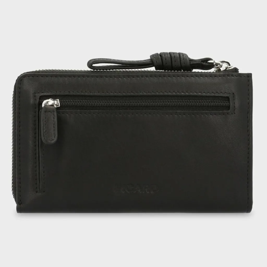 Clearance Picard Donna 1 Geldbörse Leder 10 cm schwarz