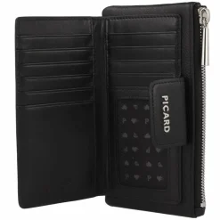 Picard Damengeldbörsen Querformat<Embrace 1 Geldbörse Leder 17 cm schwarz
