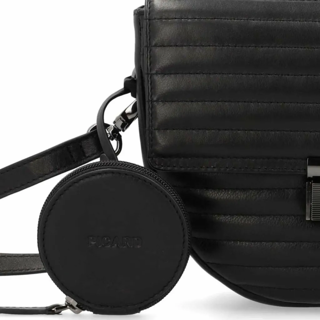 Online Picard Evolute Umhängetasche Leder 25 cm schwarz