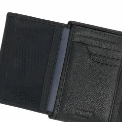 Outlet Picard Horizon 1 Geldbörse RFID Schutz Leder 9.5 cm schwarz