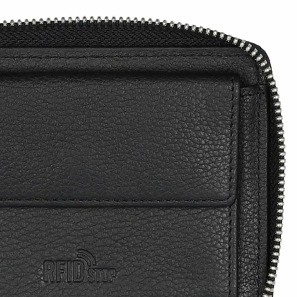 Discount Picard Horizon 1 Geldbörse RFID Schutz Leder 11.5 cm schwarz