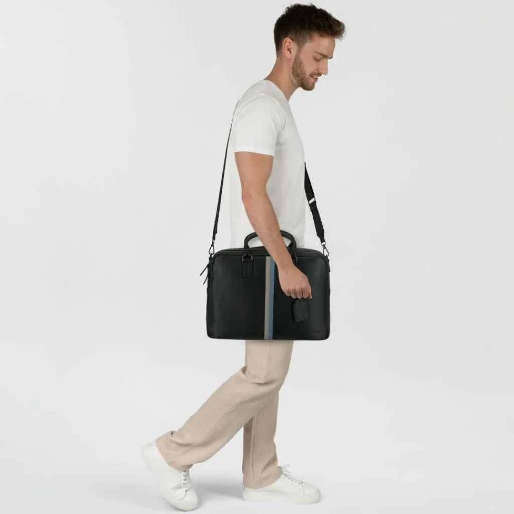 Picard Laptoptaschen|Aktentaschen<Horizon Aktentasche Leder 39 cm Laptopfach schwarz