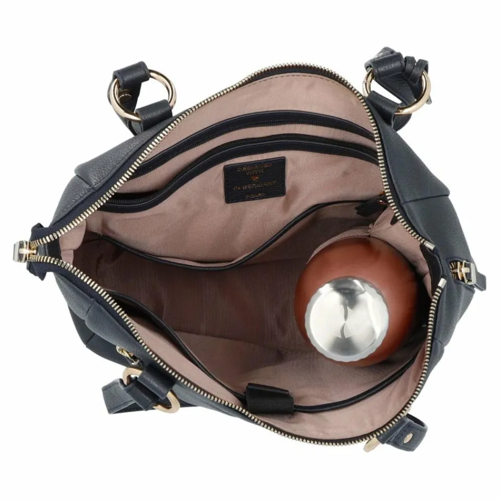 Outlet Picard Java Shopper Tasche Leder 36 cm Laptopfach ozean