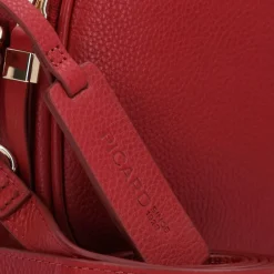 Picard Umhängetaschen<Java Umhängetasche Leder 22 cm lipstick