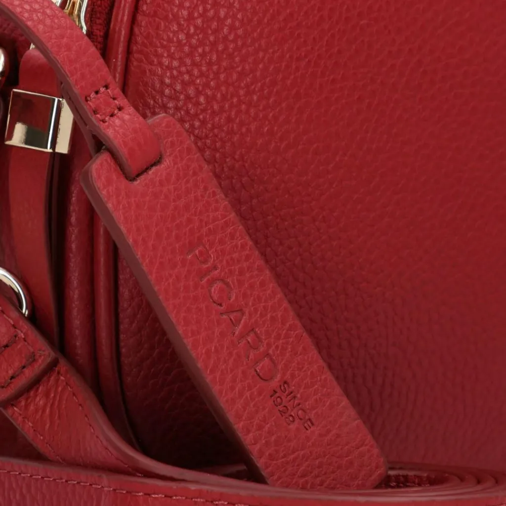 Picard Umhängetaschen<Java Umhängetasche Leder 22 cm lipstick