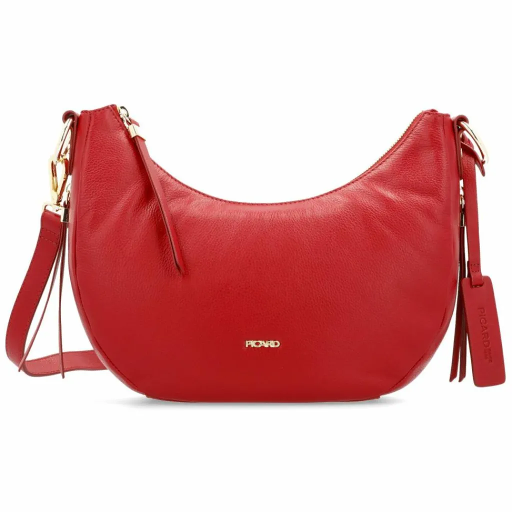 Picard Umhängetaschen<Java Umhängetasche Leder 30 cm lipstick