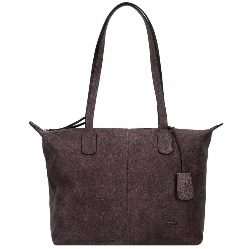 Hot Picard Lesotho Shopper Tasche Leder 39 cm bordeaux