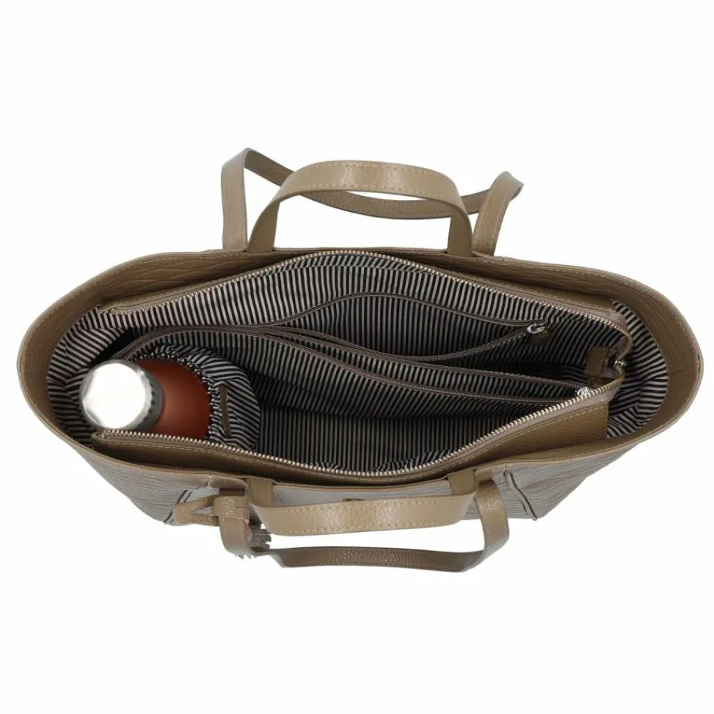 Discount Picard Lille Shopper Tasche Leder 43 cm taupe