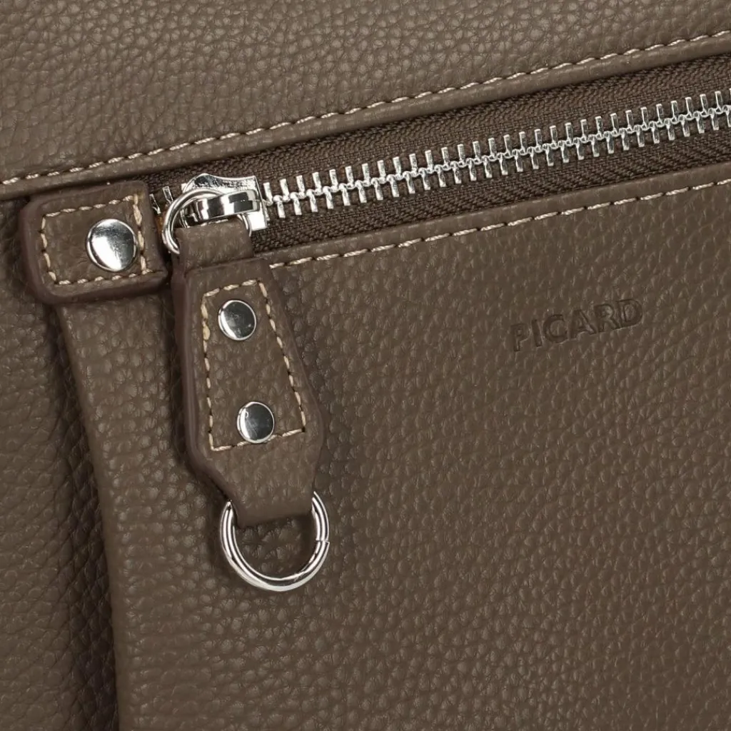 Picard Umhängetaschen<Loire Umhängetasche 21 cm taupe