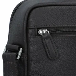 Best Picard Milano Mini Bag Umhängetasche Leder 17 cm cafe