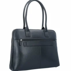 Picard Schultertaschen|Henkeltaschen<Milano Schultertasche Leder 43 cm Laptopfach schwarz