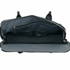 Picard Schultertaschen|Henkeltaschen<Milano Schultertasche Leder 43 cm Laptopfach schwarz
