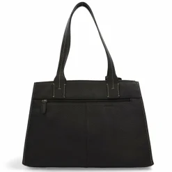 Online Picard Peephole Schultertasche Leder 40 cm schwarz