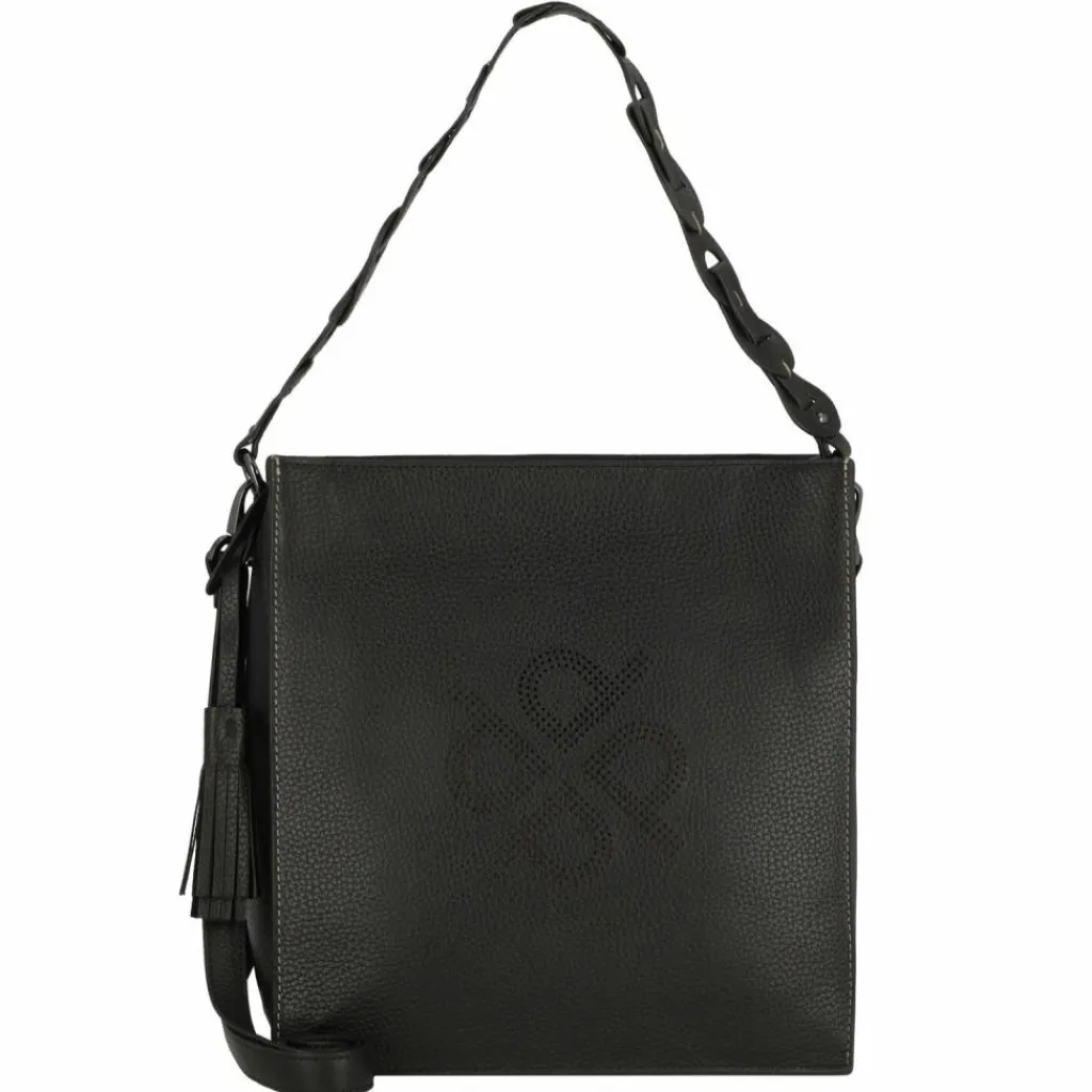 Discount Picard Peephole Schultertasche Leder 28 cm schwarz