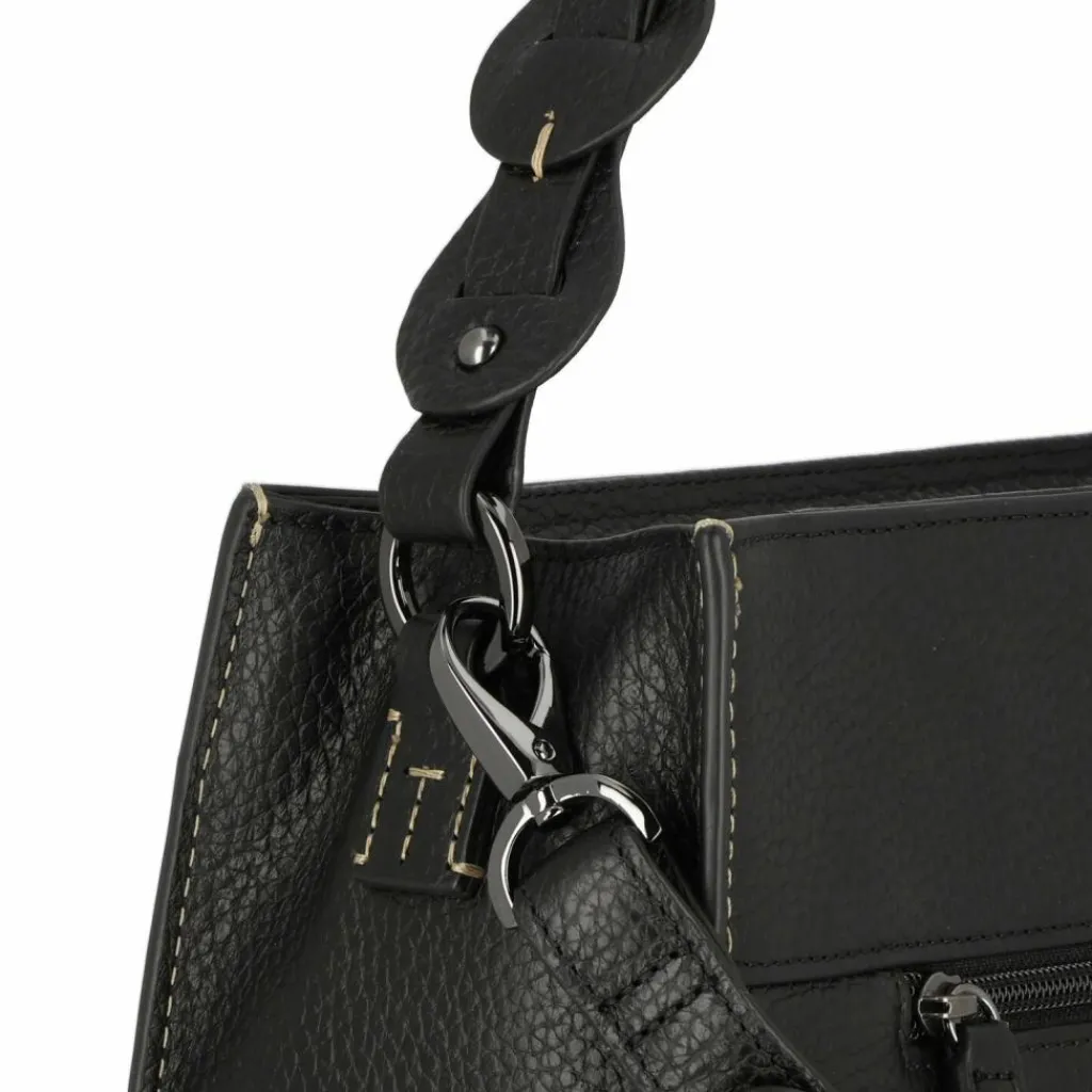 Discount Picard Peephole Schultertasche Leder 28 cm schwarz