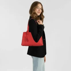 New Picard Peephole Schultertasche Leder 40 cm lipstick