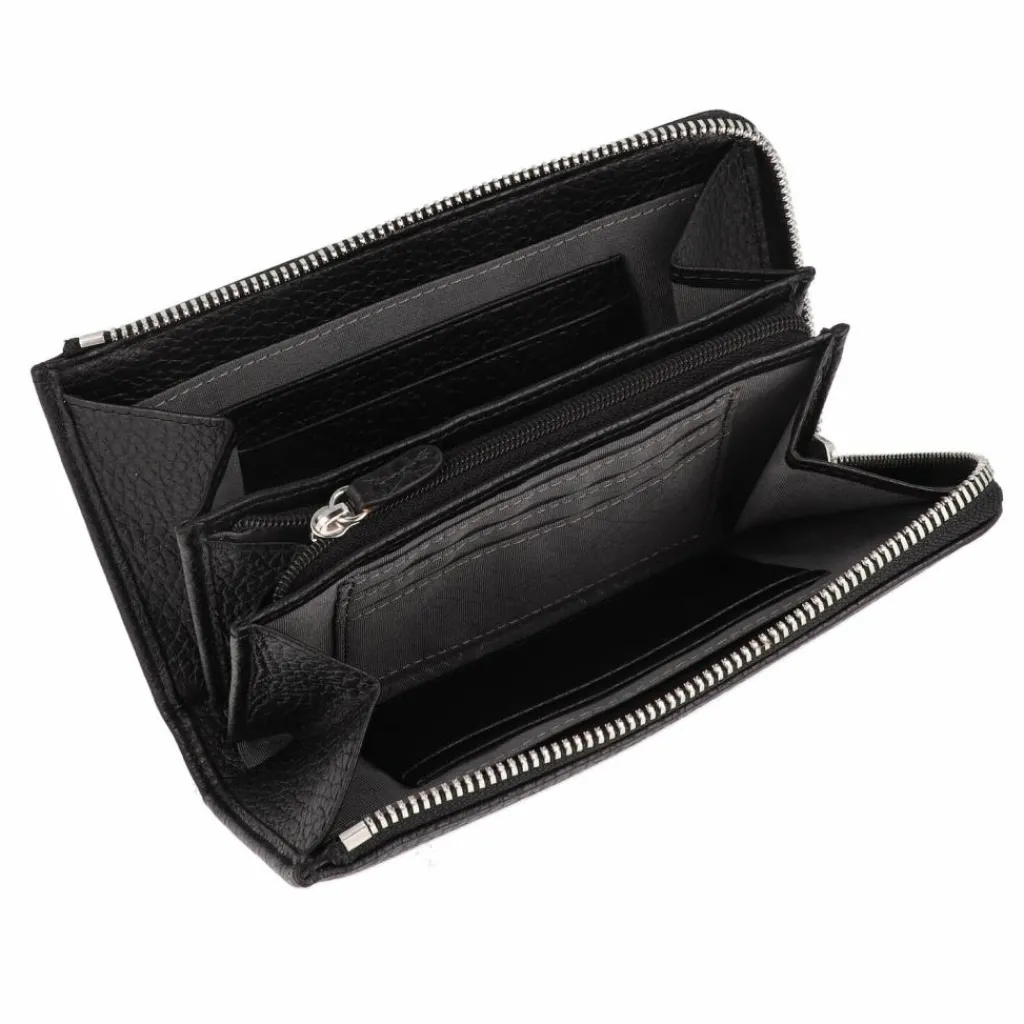 Picard Damengeldbörsen Querformat<Pure 1 Geldbörse Leder 16 cm schwarz