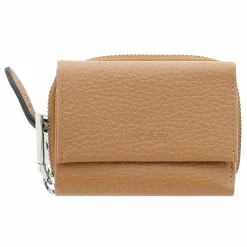 Picard Damengeldbörsen Querformat<Pure Geldbörse Leder 10 cm cognac