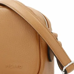 Picard Umhängetaschen<Pure Umhängetasche Leder 21 cm cognac