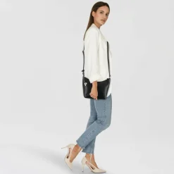 Picard Umhängetaschen<Really Umhängetasche Leder 26 cm schwarz