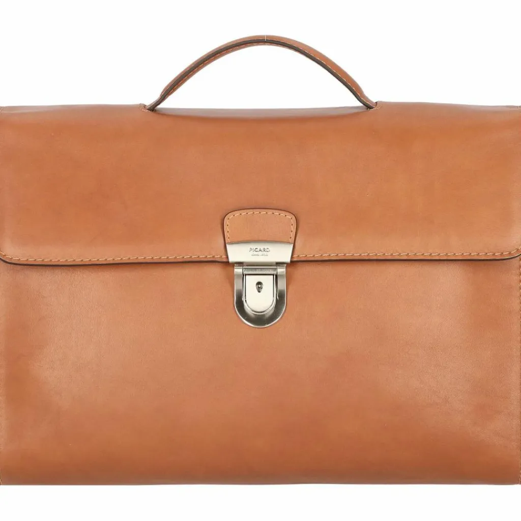 Picard Aktentaschen<Toscana Aktentasche Leder 38 cm camel