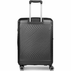 Picard Koffersets Als Hartgepäck|Koffersets 3-Teilig<Vienna 4 Rollen Kofferset 3-teilig mit Dehnfalte black