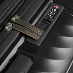 Picard Koffersets Als Hartgepäck|Koffersets 3-Teilig<Vienna 4 Rollen Kofferset 3-teilig mit Dehnfalte black