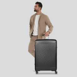 Picard Hartgepäck|4-Rollen Koffer<Vienna 4 Rollen Trolley L 74 cm black