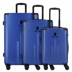 pierre cardin Koffersets Als Hartgepäck|Koffersets 3-Teilig<4 Rollen Kofferset 3-teilig blue