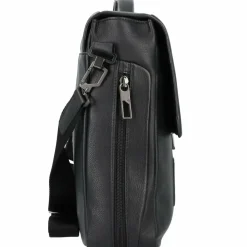 Piquadro Aktentaschen<Akron Aktentasche Leder 42 cm Laptopfach black