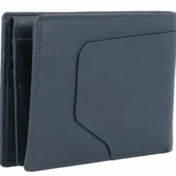 Piquadro Herrengeldbörsen Querformat<Akron Geldbörse RFID Leder 13 cm blue