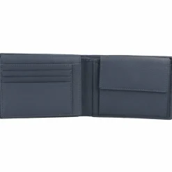 Piquadro Herrengeldbörsen Querformat<Akron Geldbörse RFID Leder 13 cm blue