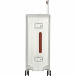 Piquadro Hartgepäck|4-Rollen Koffer<Alu 4-Rollen Trolley 69 cm grey-tobacco