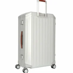 Piquadro Hartgepäck|4-Rollen Koffer<Alu 4-Rollen Trolley 79 cm grey-tobacco