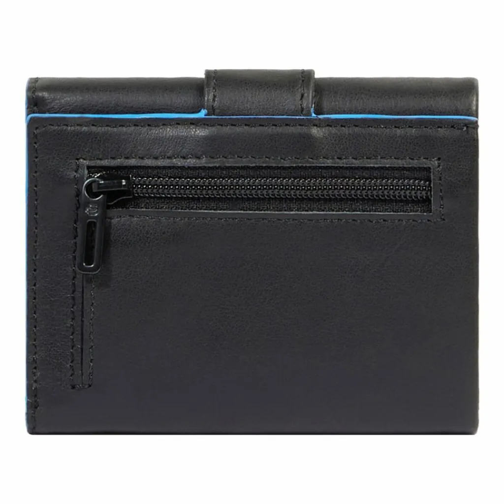 Hot Piquadro Atlas Geldbörse RFID Schutz Leder 12.5 cm black