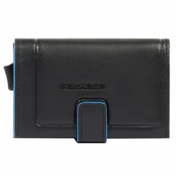Online Piquadro Atlas Kreditkartenetui RFID Schutz Leder 10 cm black