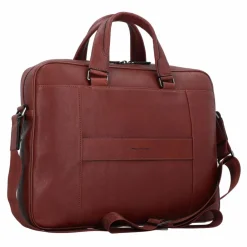 Piquadro Black Square Aktentasche Leder 40 cm Laptopfach