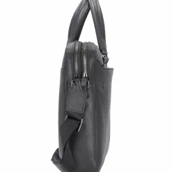 Piquadro Laptoptaschen|Aktentaschen<Black Square Aktentasche Leder 40 cm nero