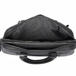 Piquadro Laptoptaschen|Aktentaschen<Black Square Aktentasche Leder 40 cm nero