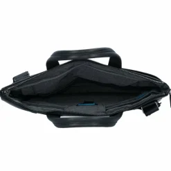 Piquadro Laptoptaschen|Aktentaschen<Black Square Aktentasche Leder 42 cm Laptopfach nero