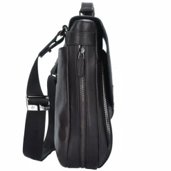 Piquadro Black Square Aktentasche Leder 40 cm Laptopfach