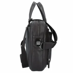 Piquadro Laptoptaschen|Aktentaschen<Black Square Aktentasche 39 cm Laptopfach dunkelbraun