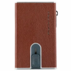 Best Piquadro Black Square Kreditkartenetui Leder 6 cm natural tan