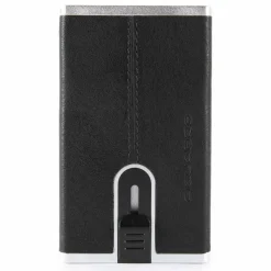 Piquadro Visitenkartenetuis<Square Kreditkartenetui RFID Leder 6 cm black